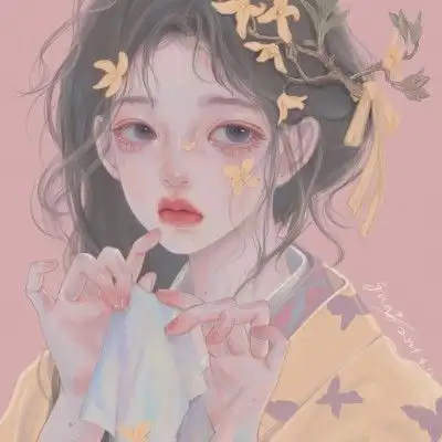 一组唯美绝绝子的古风女头