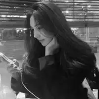 qq头像黑色全黑黑色系女生qq头像