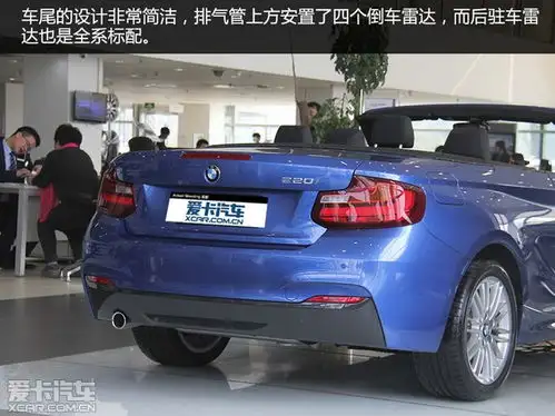 只欠一抹阳光实拍宝马2系敞篷220im运动型