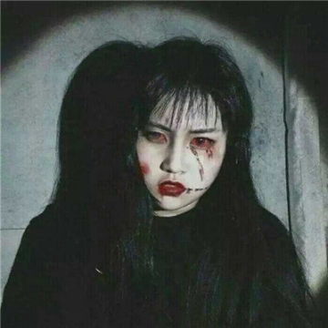 qq女生头像病态血腥黑暗系另类独特的女生个性头像