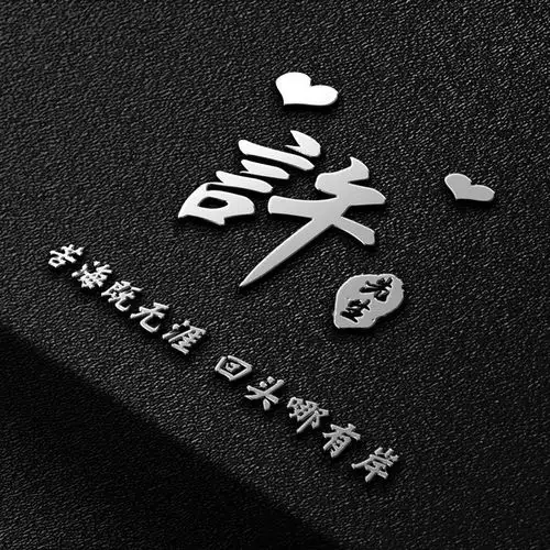 你的微信头像该换了,3d简约精致签名头像,等你来带走