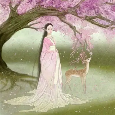 女生古风水墨唯美
