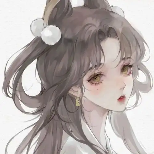 何来人间一惊鸿只是世间一俗人仙气古风女生头像