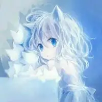 超可爱蓝色系头像超好看的蓝色系女生头像