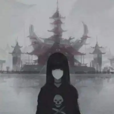 黑化的头像动漫少女病娇黑化的女生动漫头像
