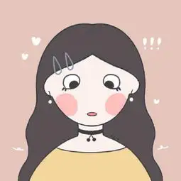粉色系列女生动漫头像可爱少女心