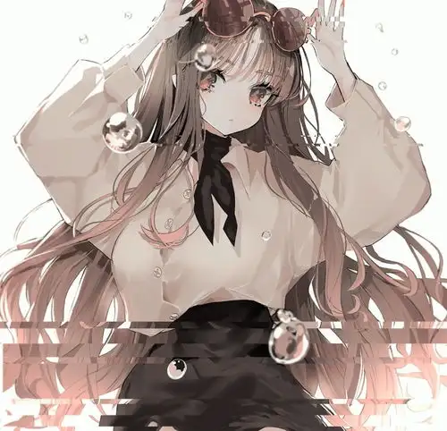二次元插画学会期待生活,赶走悲伤