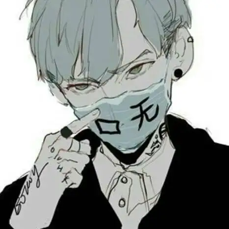 谁给几个高冷帅气的男动漫qq头像,素描的也可以