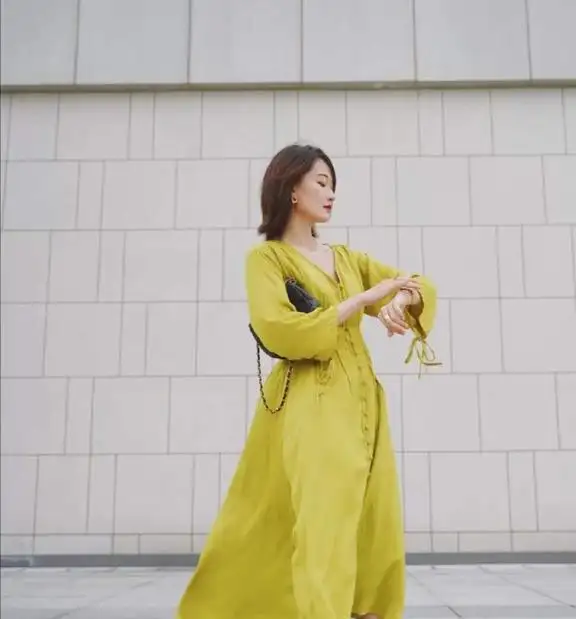 绿色连衣裙配什么鞋子好看