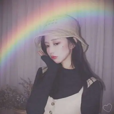 丧风格女头像真人黑暗系颓废女生头像