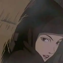 二次元动漫风女头次次回头,满是遗憾