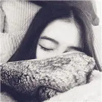 qq头像女生黑色系