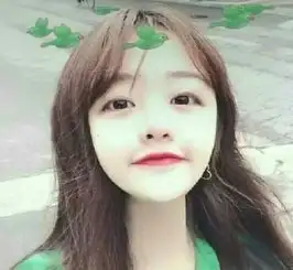 绿色系女生头像爱是一道光,绿的你发慌