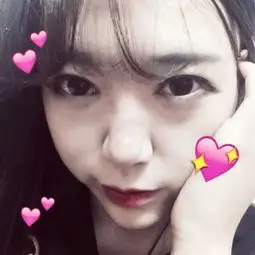 韩系中系空气刘海korea女头