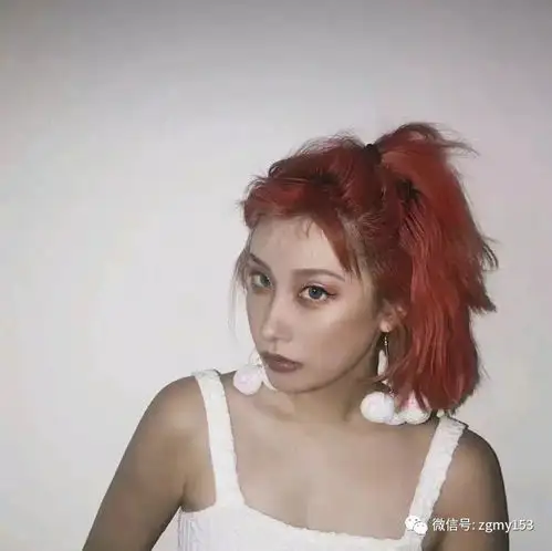 减龄橘色锦鲤短发这么feel巨显白染完颜值甩路人十几条街
