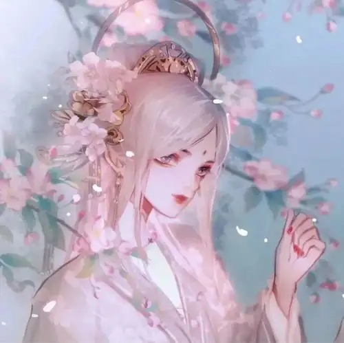 动漫头像白色系男女头像