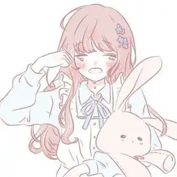 手绘可爱动漫女生头像粉色系少女心