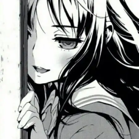 丧系头像女,丧系头像女动漫伤感黑白手绘图片