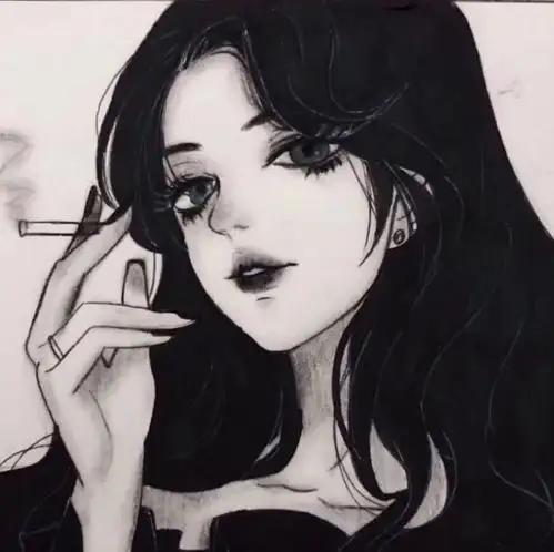 动漫御姐头像下次再对人敞开心扉时就是我的尸检
