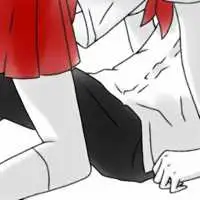 漂亮二次元男女恋人头像