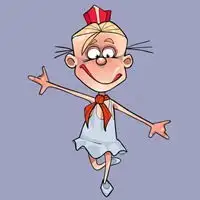 动漫红色领带男头像卡通微信头像图片大全