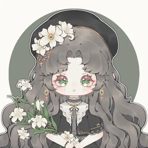 女生二次元系列头像可爱系