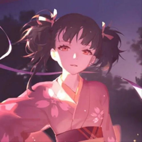 女生动漫头像,不知道挽留,让我错过了很多人