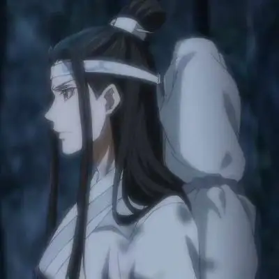 魔道祖师蓝忘机头像蓝忘机图片高清无水印
