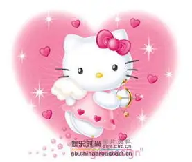 在哪里能找到卡通猫咪的图片背上带两个翅膀