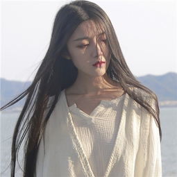 长发女生头像清新自然甜美风2018一见如故生万千欢喜心