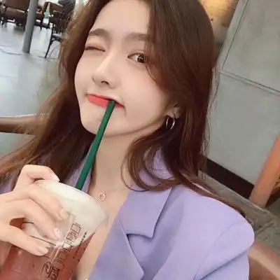 紫色系美女头像图片,我最爱的风格就是你了
