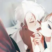 动漫冷艳情头一男一女头像