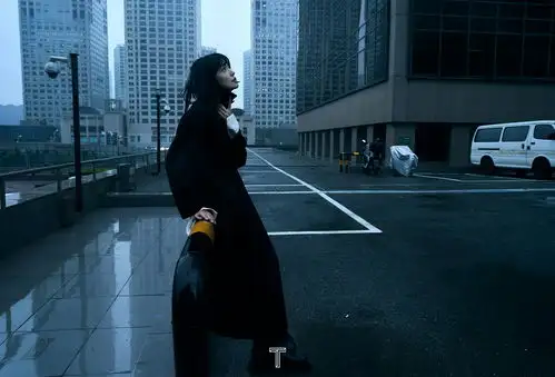 组图姚晨天台故事感大片释出化身都市摩登女郎氛围感十足