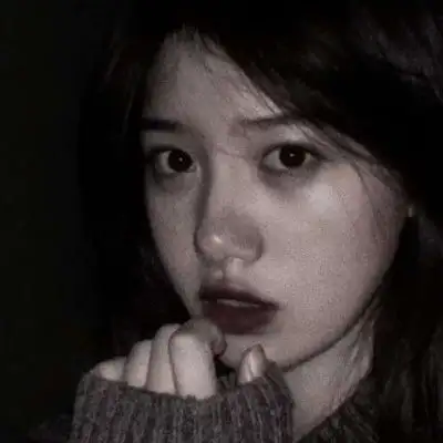 丧丧的头像女生霸气图片黑暗丧风格头像酷女系列