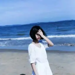 蓝色系女生头像