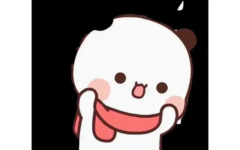 可爱熊点头