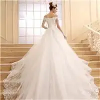 婚纱头像女生背影捧花微信头像图片大全