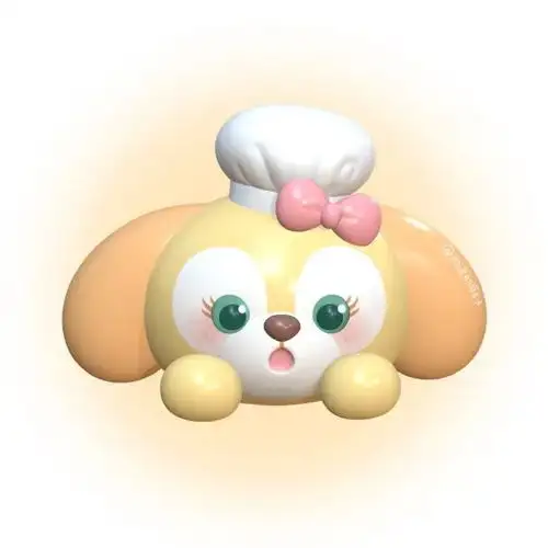 3d立体迪士尼小伙伴头像系列