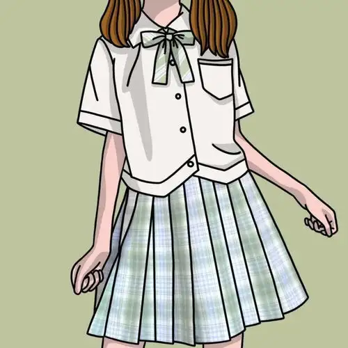 jk少女卡通动漫头像