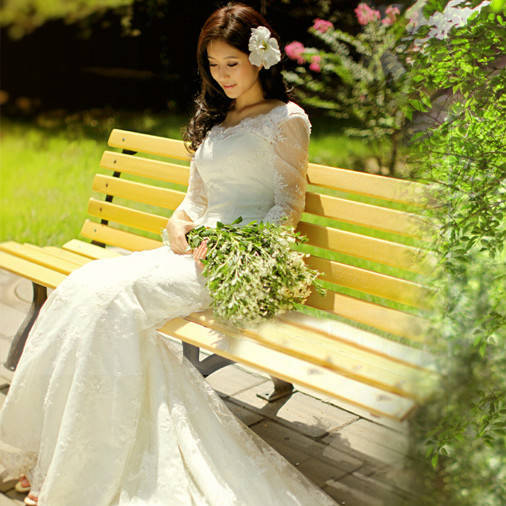 十二星座专属婚纱照,快来取走属于自己的婚纱吧,美呆啦