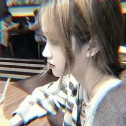 清纯女生头像背影图片
