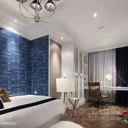 卧室书房装修效果图