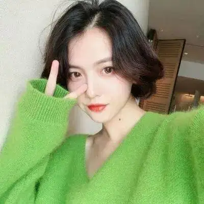 女生头像绿色系个性气质女生头像大全