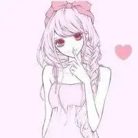 动漫粉色可爱女生头像微信头像图片大全