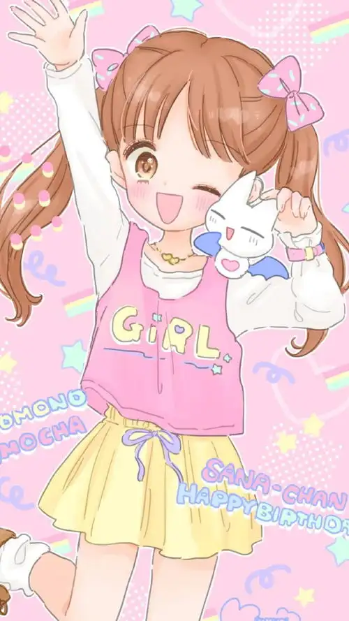 iphone壁纸电脑壁纸插画文字动漫平铺堆糖,美好生活研究所