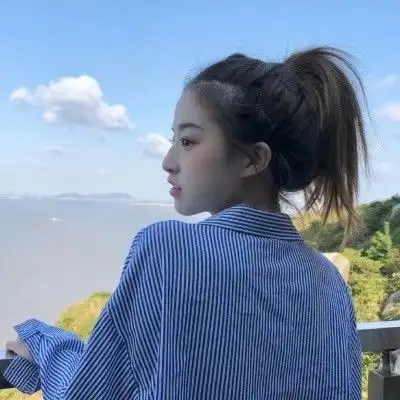 蓝色系女生头像不管什么关系淡了咱就散