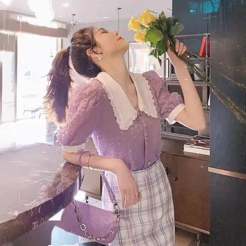 今年爆火的紫色系穿搭,风格浪漫又温柔,穿上秒变精致小仙女