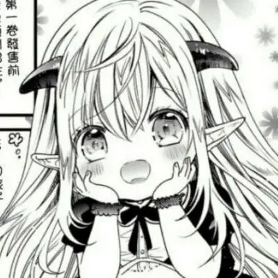 夏子衿可爱女生黑白漫画系列头卡通动漫头像我要个性网