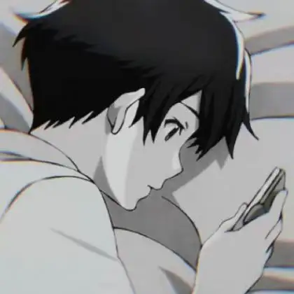 经典动漫男生头像伤感的,死在感情二字上了