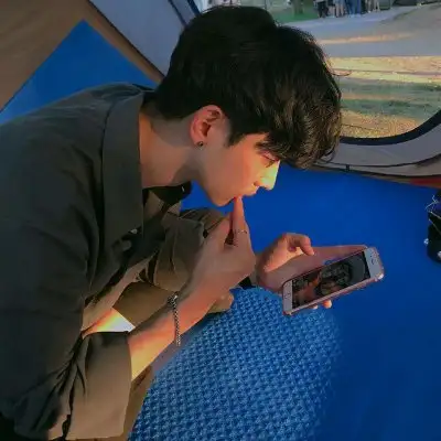 蓝色系男生头像可爱有个性